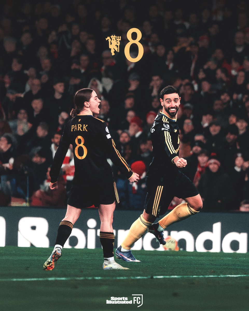 Man United. Number 8.

Jess Park. Bruno Fernandes. Big game players.