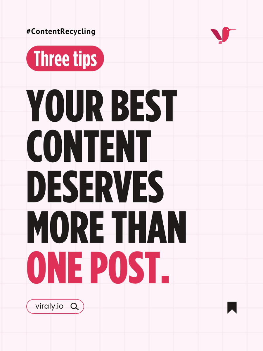 ViralyIO's tweet photo. Your best content deserves more than one post.

Content Recycler auto-republishes evergreen posts on your schedule. Set interval, add variations, let it run.

Automate it: https://t.co/4SfPxjAbI0 https://t.co/FKcFVYSr52