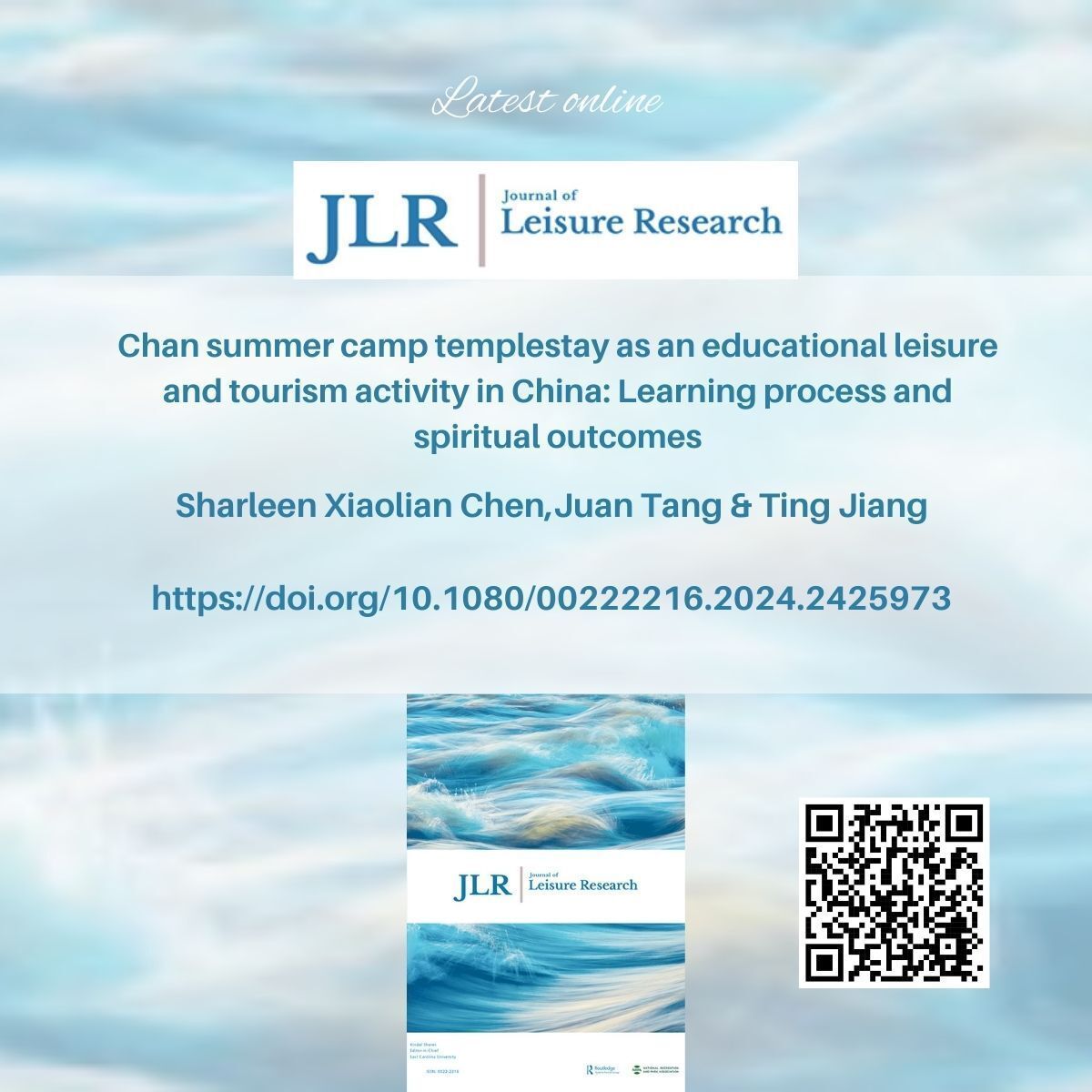 Journal of Leisure Research tweet media