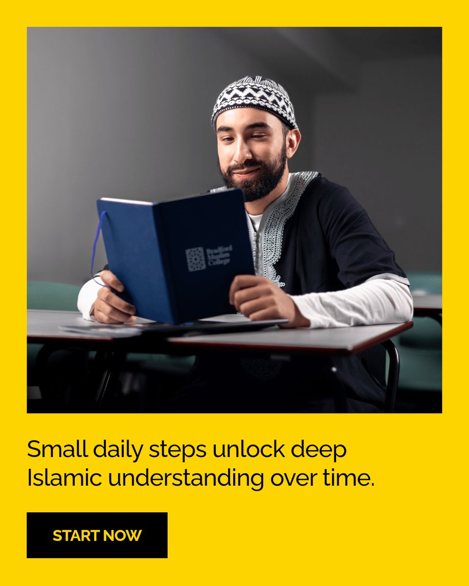 BradMusCollege's tweet photo. Struggling to fit Islamic learning into your busy life? Start small: set daily reminders, listen to short lectures, or read a few verses. Consistency beats intensity. Ready to begin? Comment "Learn" to join our courses or get resources.

#StudyForYourSoul #StudyForYourSoul https://t.co/o7t57Sdb4E