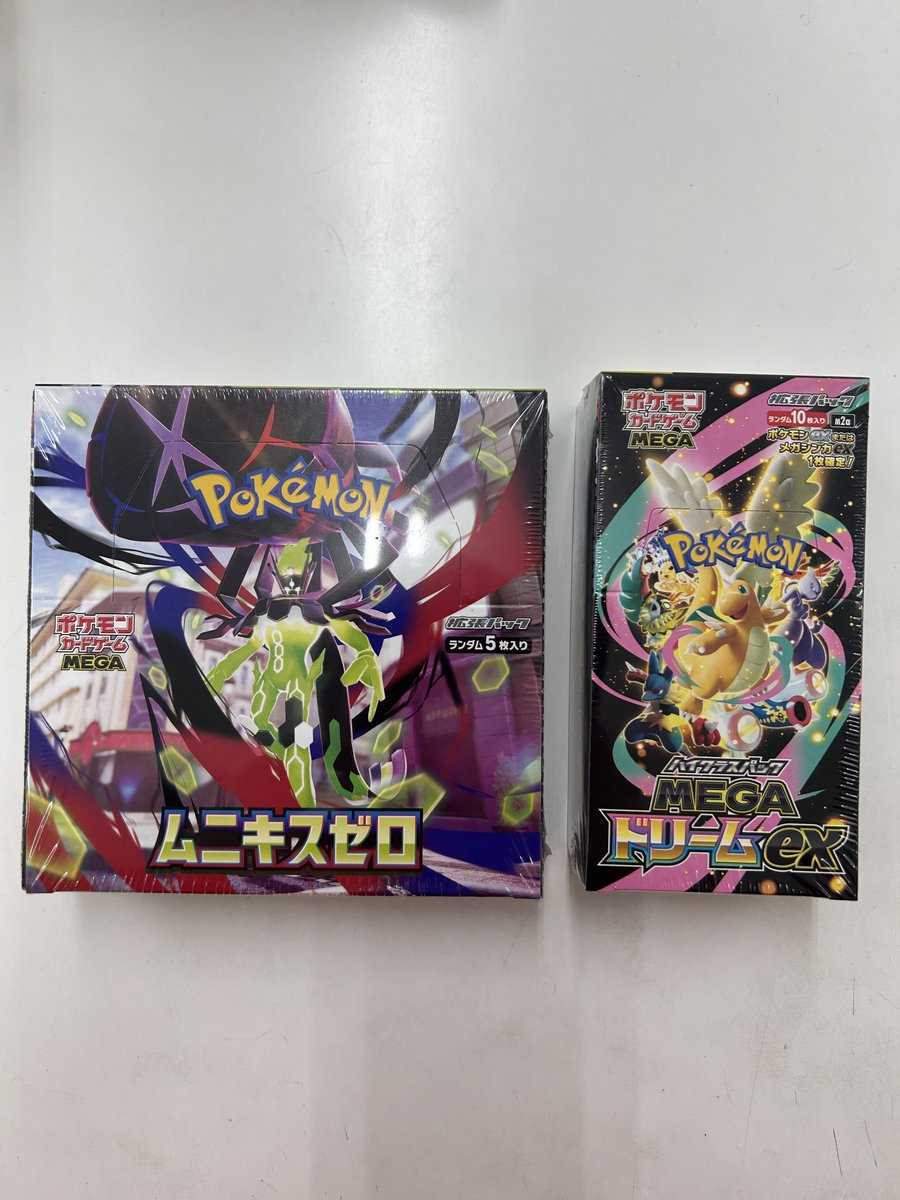 😀😀新品パック販売😀😀 2/21(土)販売開始 □ポケモン・MEGAドリームex