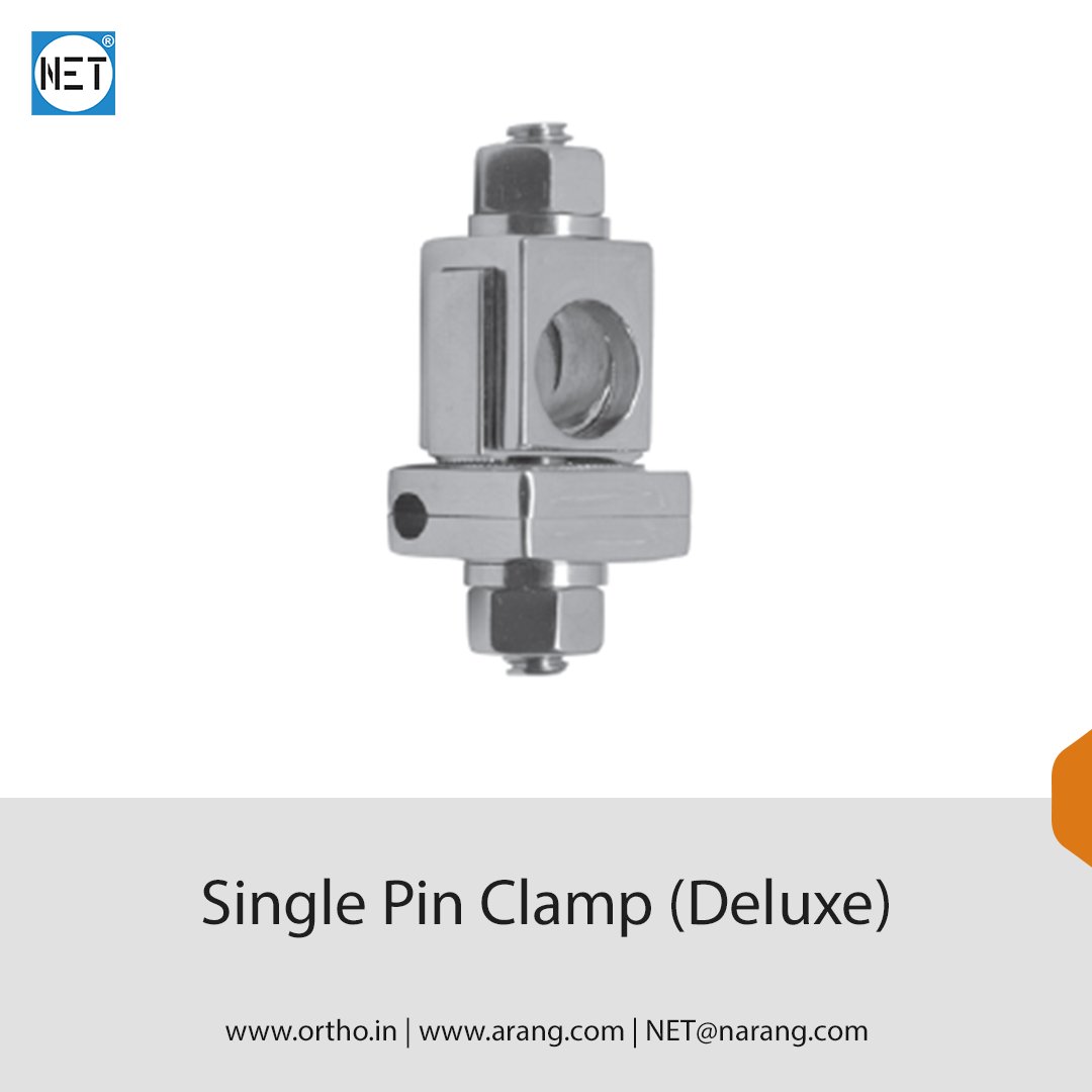 Single Pin Clamp (Deluxe), SS
orthopaedic-implants.com/external-fixat…
