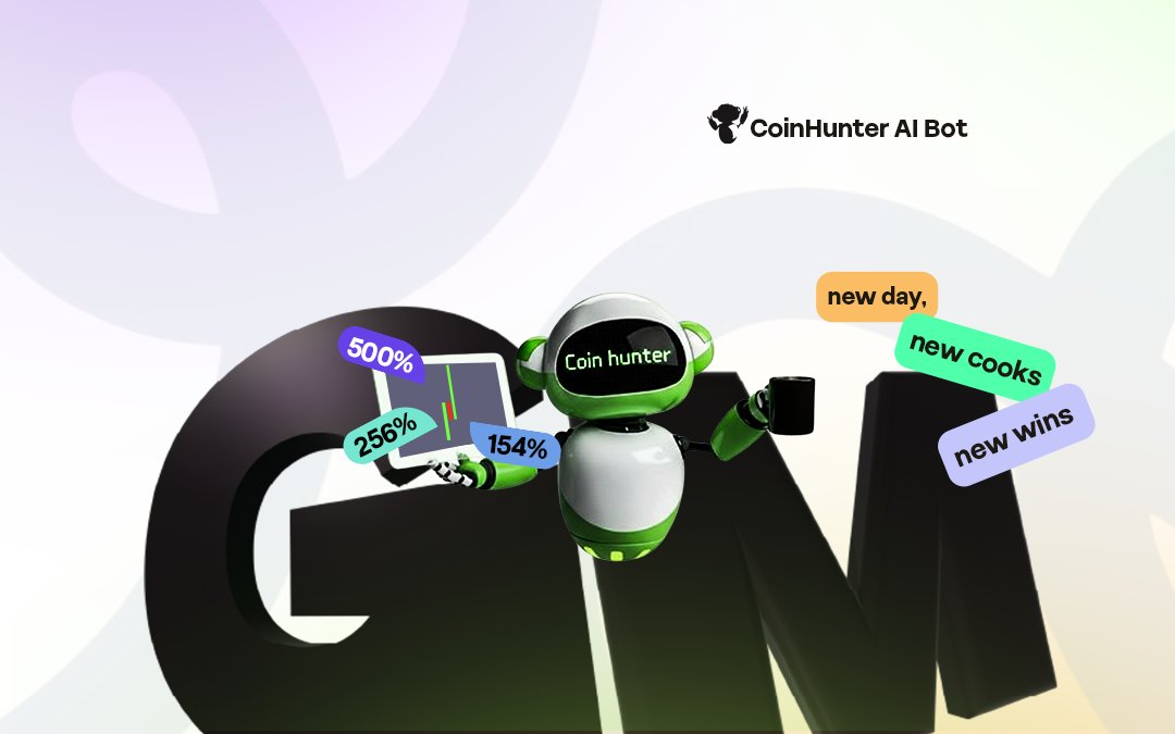 ThEE_AAlpha's tweet photo. Gm guys 👋
Want to understand how AI is changing memecoin trading? Let’s break down @CoinHunterAIBot as a real-world example of how traders can leverage AI for early-stage crypto opportunities. https://t.co/PyesbScM0x