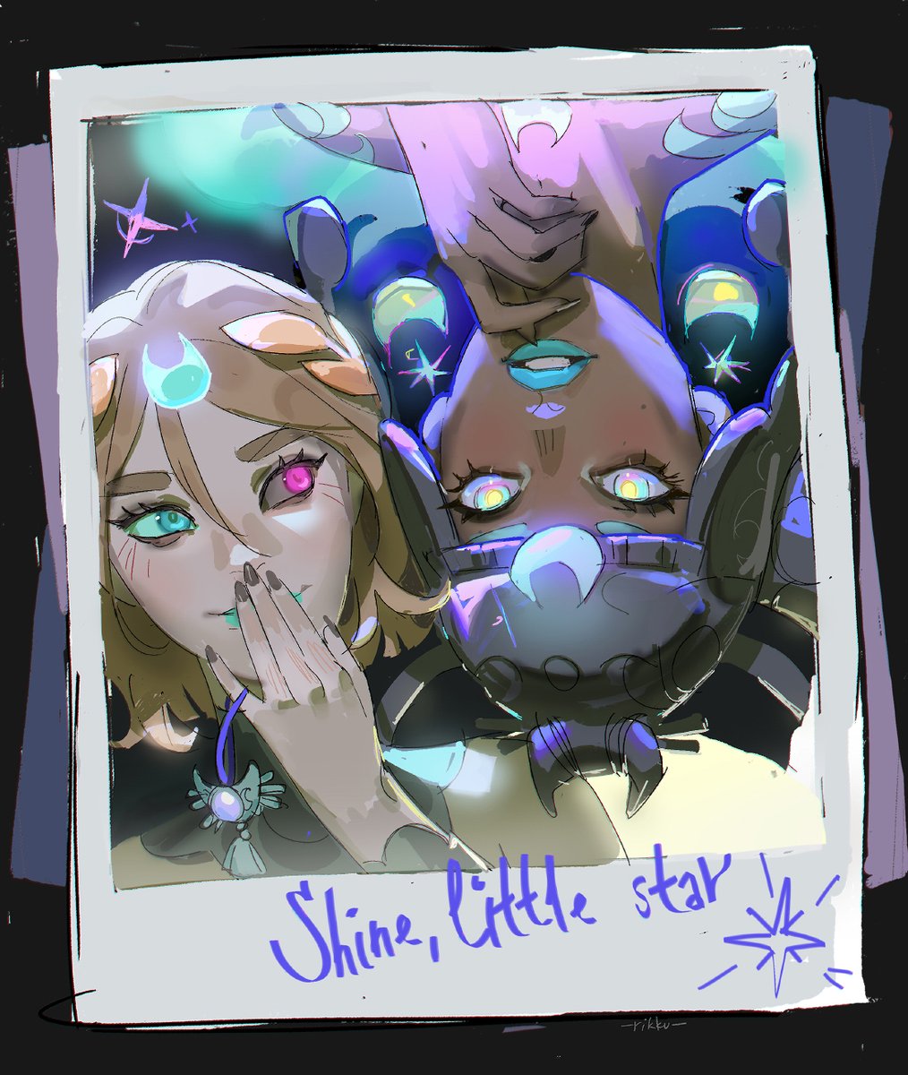 rikku_the_leaf's tweet photo. Night 20 - the stars aligned so we could take a selfie 🥰 #Hades2 https://t.co/D0tHcs28ay