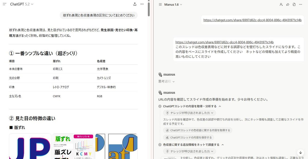 よくChatGPTとかgeminiで思考とか誤謬の壁打ちをしたものを見やすい