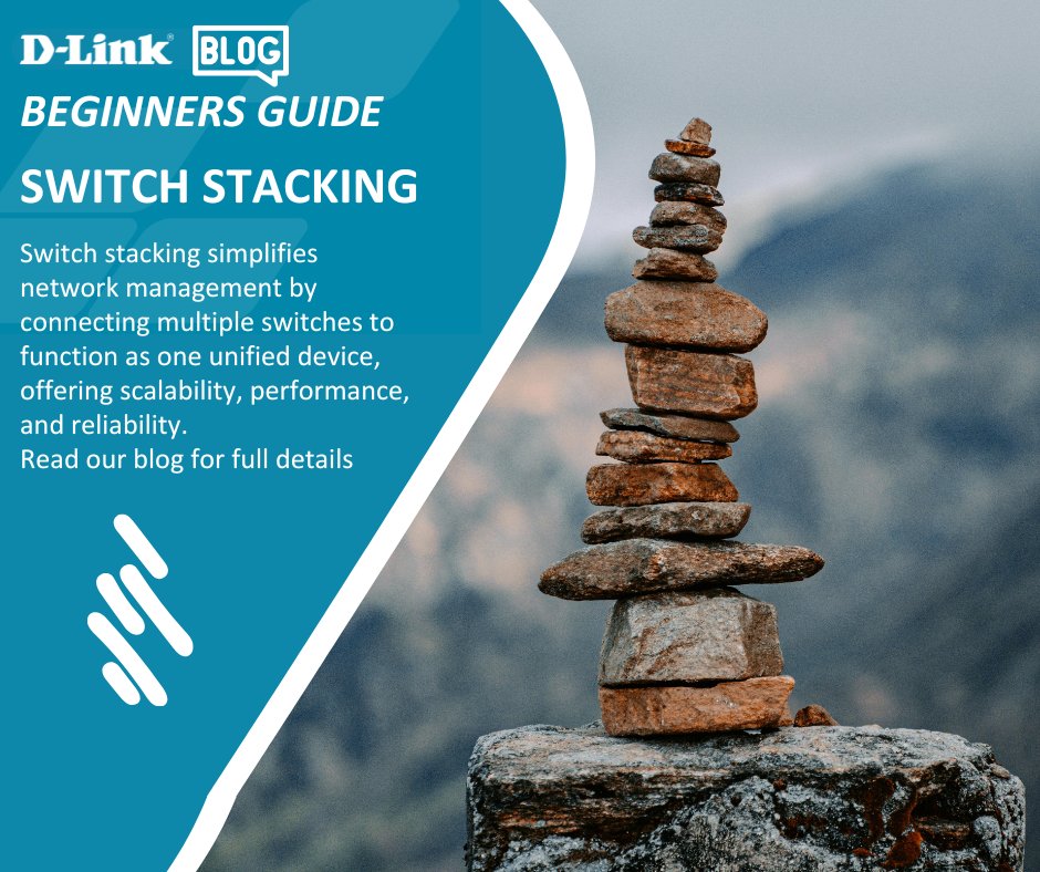 Unlock the power of switch stacking!  Our beginner's guide explains how to connect switches as one for better scalability &amp; performance with D-Link's DGS-1510 &amp; DMS-3130 series. Ideal for UKI businesses!  Read: 
dlink.com/uk/en/resource…

#SwitchStacking #DLink #Networking #Tech