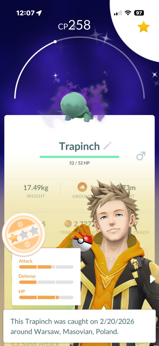 InstinctPunk777's tweet image. Yet another ✨✨✨ Shadow from a Rocket Baloon 🤩
#PokemonGO 
#shinypokemon
#shadowpokemon