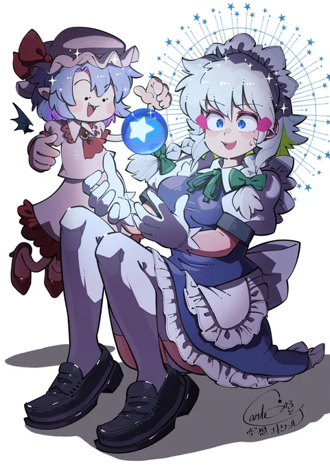 マジカル☆さくやちゃんスター #十六夜咲夜 #レミリア・スカーレット
