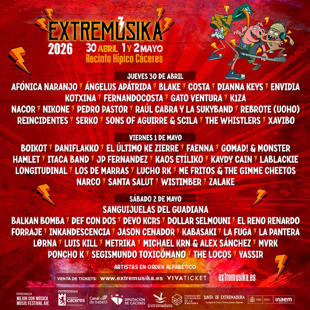 Extremúsika Festival tweet media