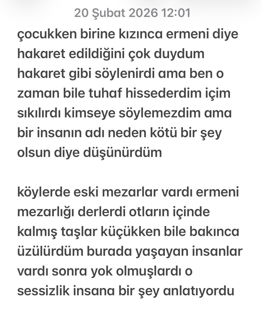Uzun zamandır içimdeydi. (1) 

#ArmenianGenocide #ErmeniSoykırımı 
 #JusticeForArmenians #ՀայոցՑեղասպանություն