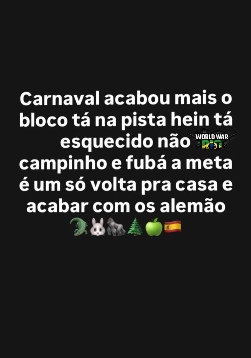 WORLD WAR RIO 🇧🇷🔥 tweet media