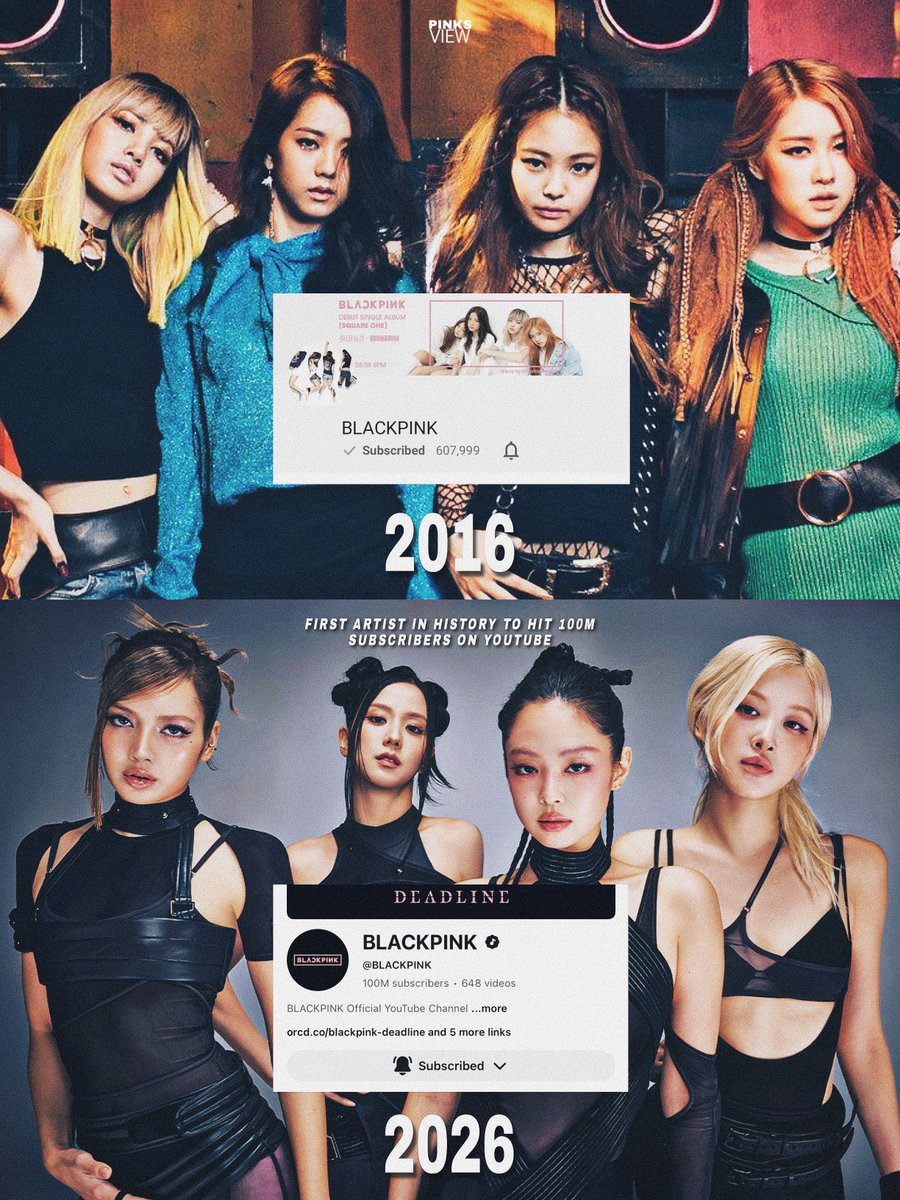 BLACKPINK, the biggest girl group in the world.