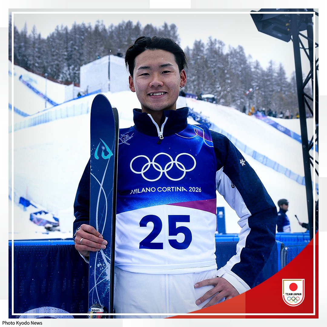 MilanoCortina2026 フリースタイルスキー 男子エアリアル 予選 24位