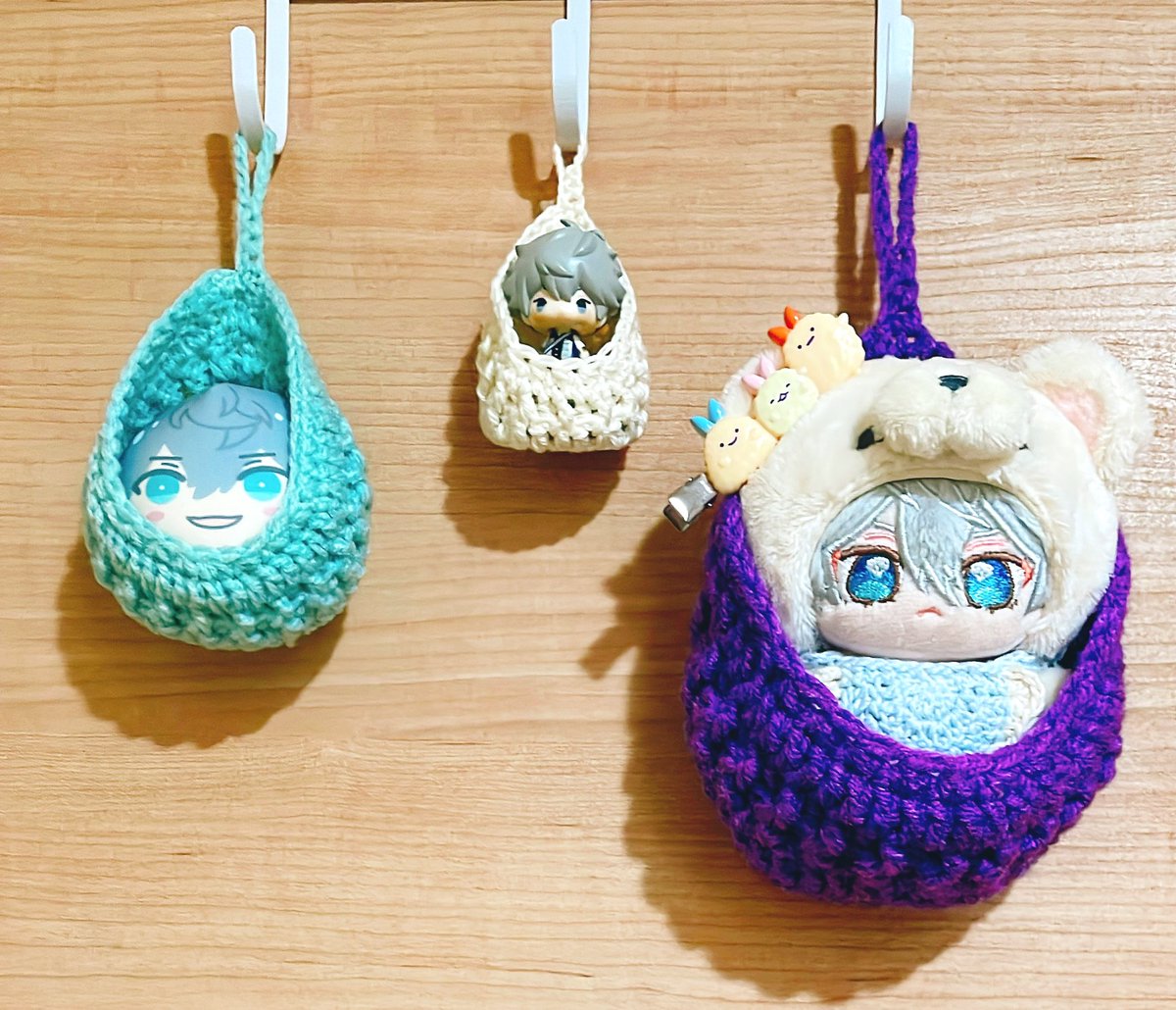 きぐるみんおまんじゅがはいるのは、むずかしかった(｀⌒´)おまん