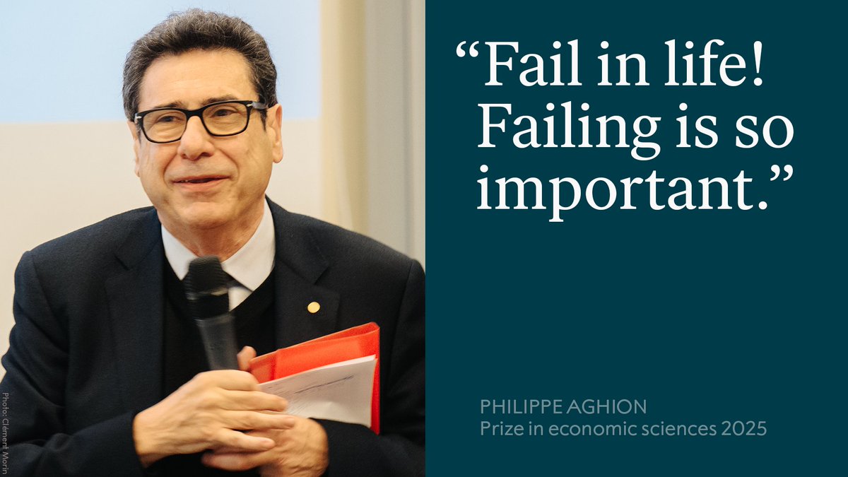 When his plan failed, Philippe Aghion had to reconsider – and the outcome turned out to be a success.

2025 economic sciences laureate Philippe Aghion’s ambition was to join the Harvard Society of Fellows, but he failed. Instead, he ended up at MIT, where he met Peter Howitt.