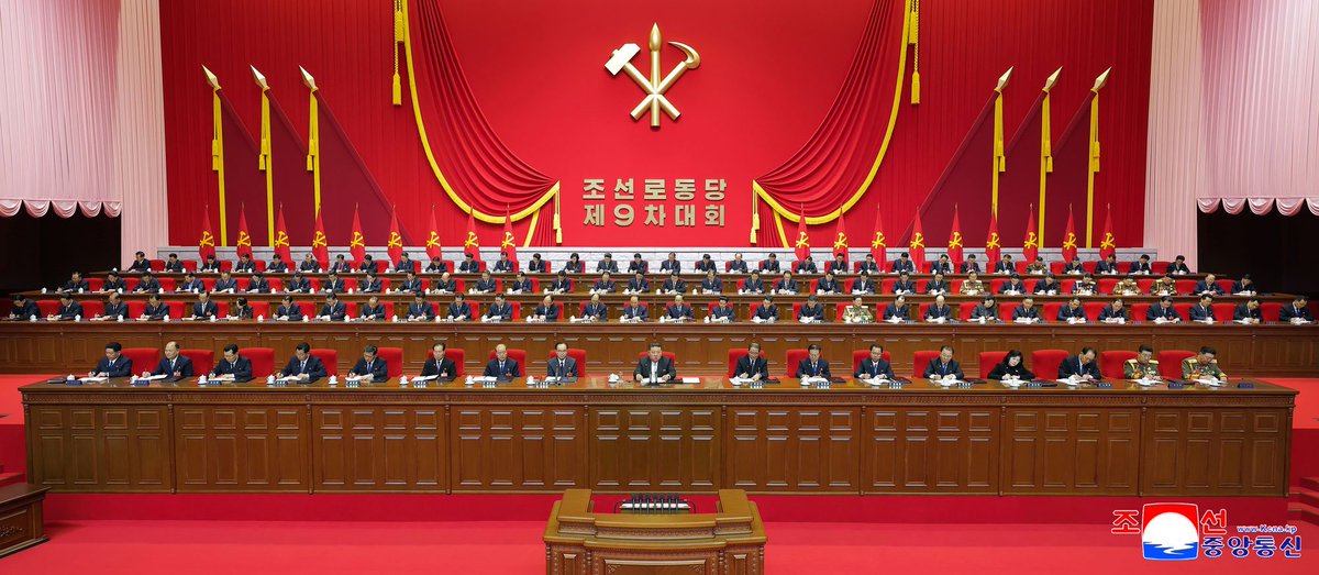 KFAintercomsec's tweet image. The 9th Congress of the Workers' Party of Korea began on the 19th in Pyongyang, the capital of the revolution.

The debates are underway at the most anticipated political event of the year.