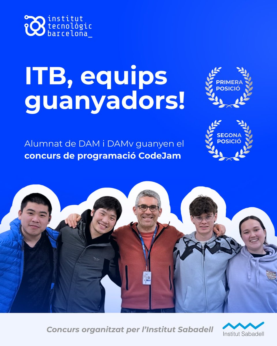 Institut Tecnològic de Barcelona tweet media