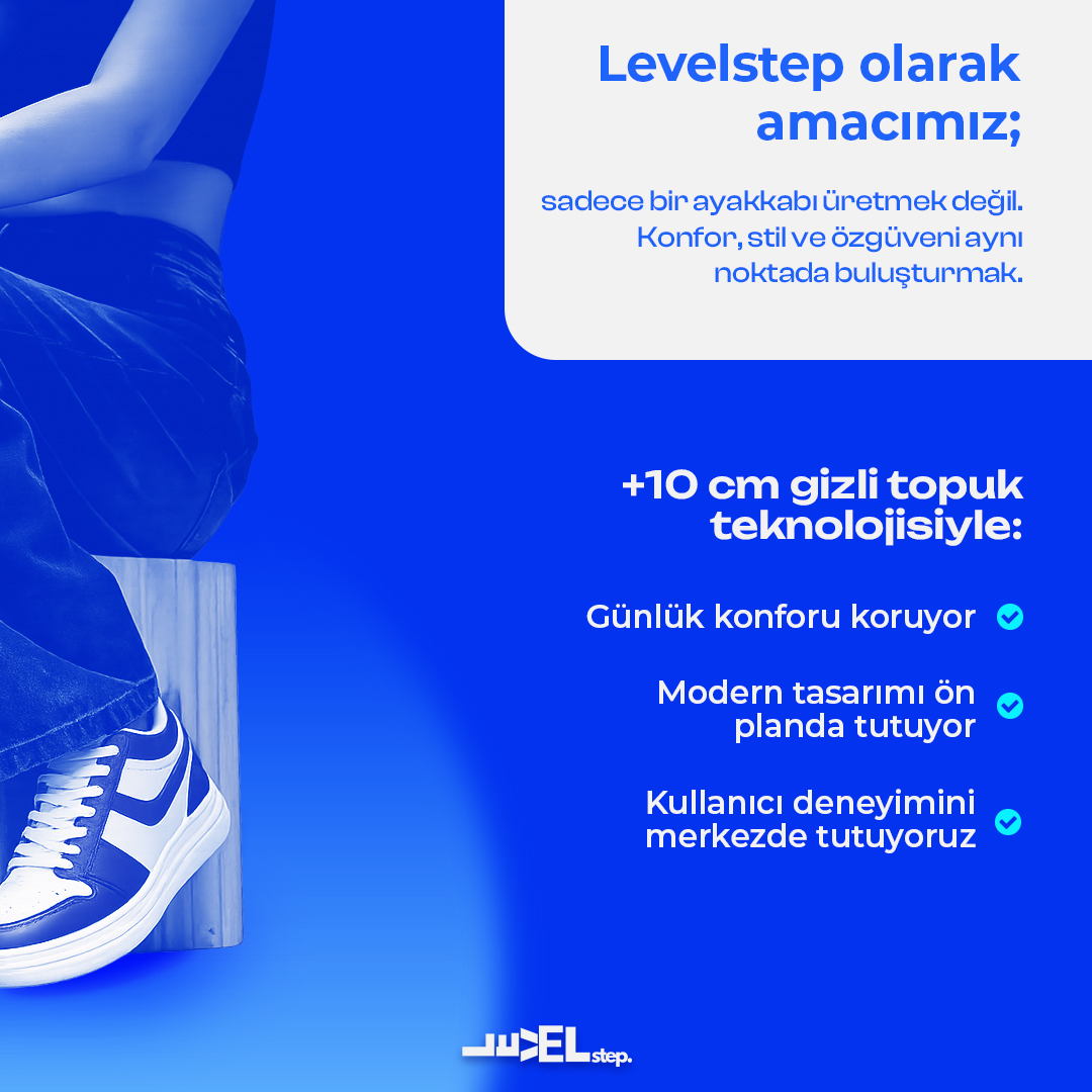 levelstepp's tweet photo. Özgüven bazen küçük bir detayla başlar.
Duruşun, stilin ve attığın adım seni anlatır.
LevelStep’in gizli topuk teknolojisi sadece boyunu değil, hissettirdiği güveni de yükseltir.
��ünkü bazen fark yaratan şey büyük değişimler değil, doğru tasarlanmış küçük dokunuşlardır.
Daha dik dur, daha rahat hisset, farkını adımlarınla göster.

#LevelStep
#FarkınıBelliEt
#GizliTopuk
#tarz
#boy