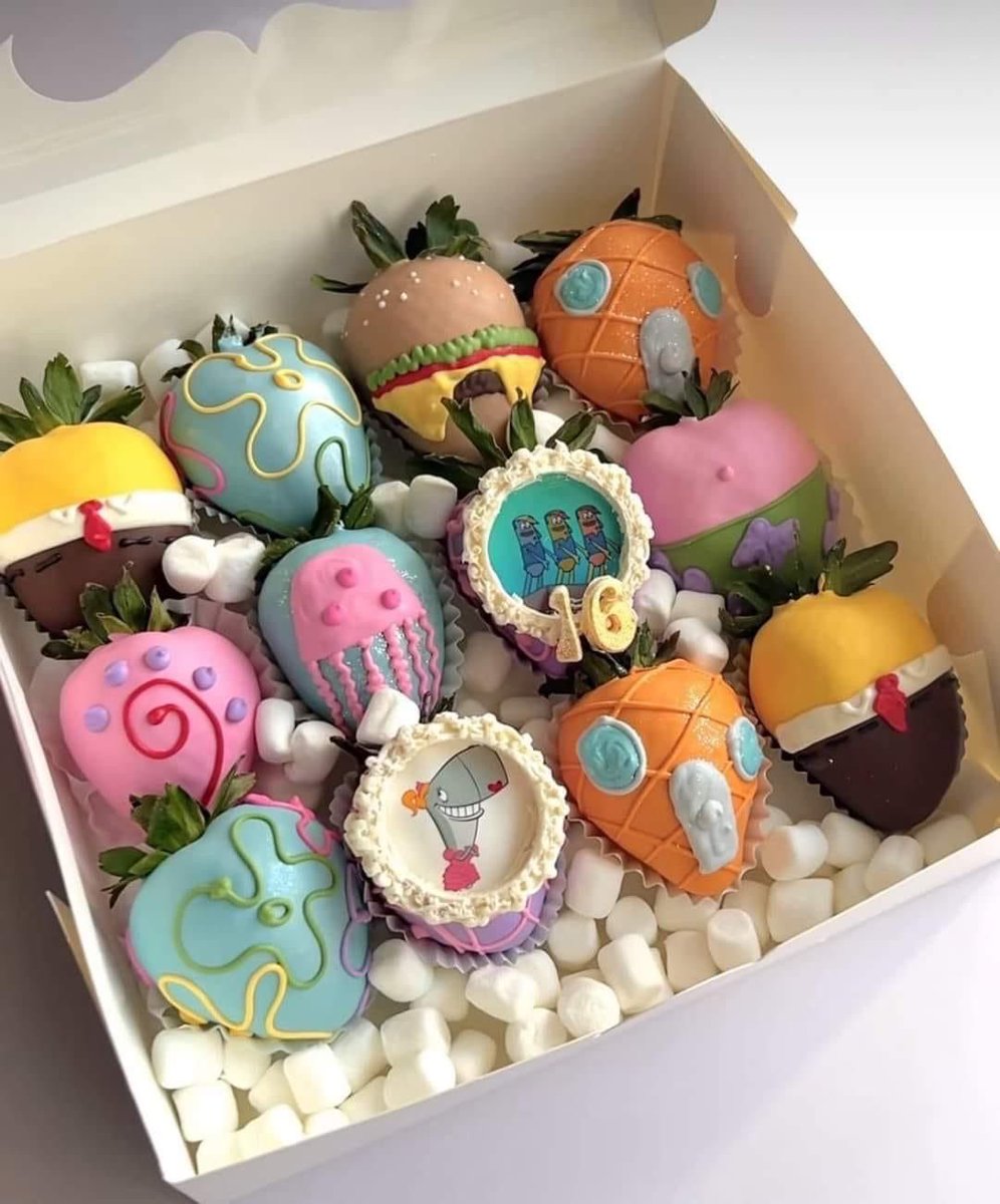 SpongeBob strawberries