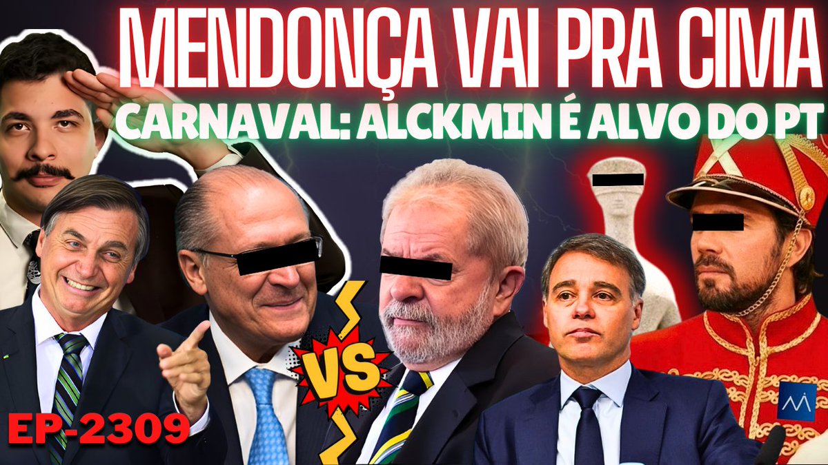 FOTOS Já Causam PESADELO e Mendonça Vai Pra CIMA + Carnaval: Alckmin é ALVO do PT e CASTIGO Vem Aí.
youtu.be/XoFCJsszI5M