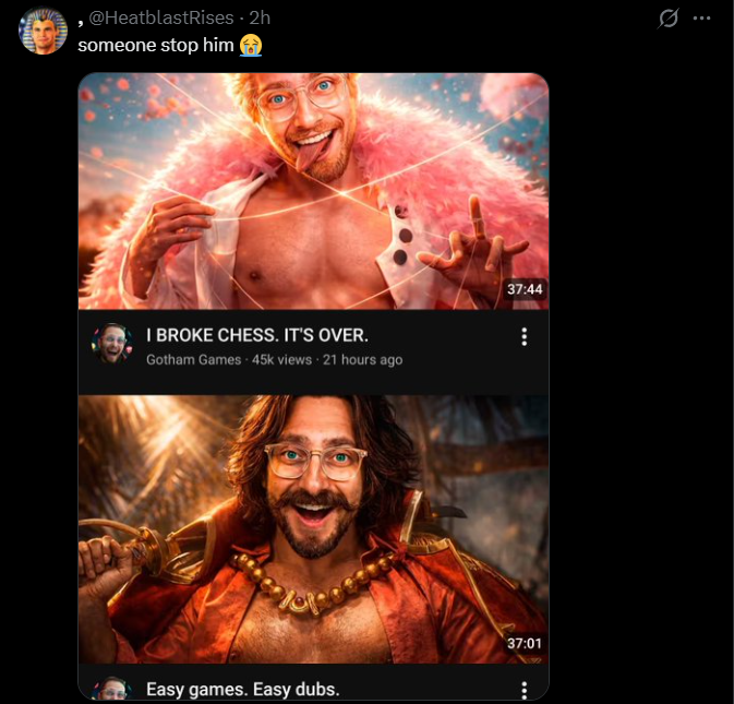 Out of Context Chess tweet media