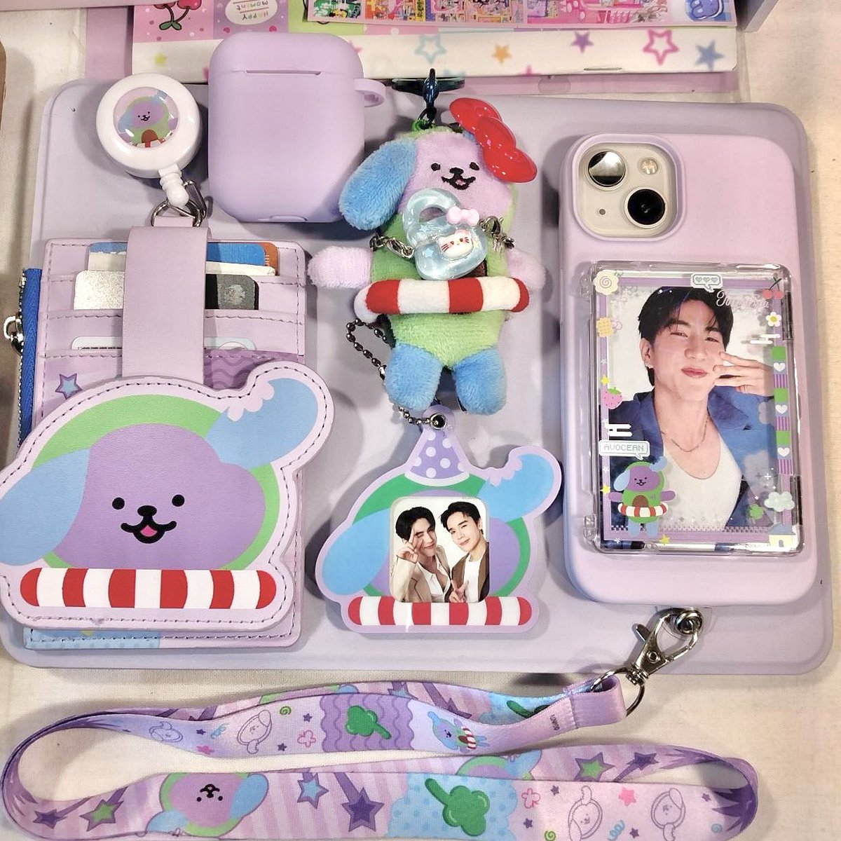 สีม่วงน่ารักขึ้นเพราะน้องเชี่ยนเลย 🐶🛟🥑🌊 ( #AVOCEAN ♥︎ )