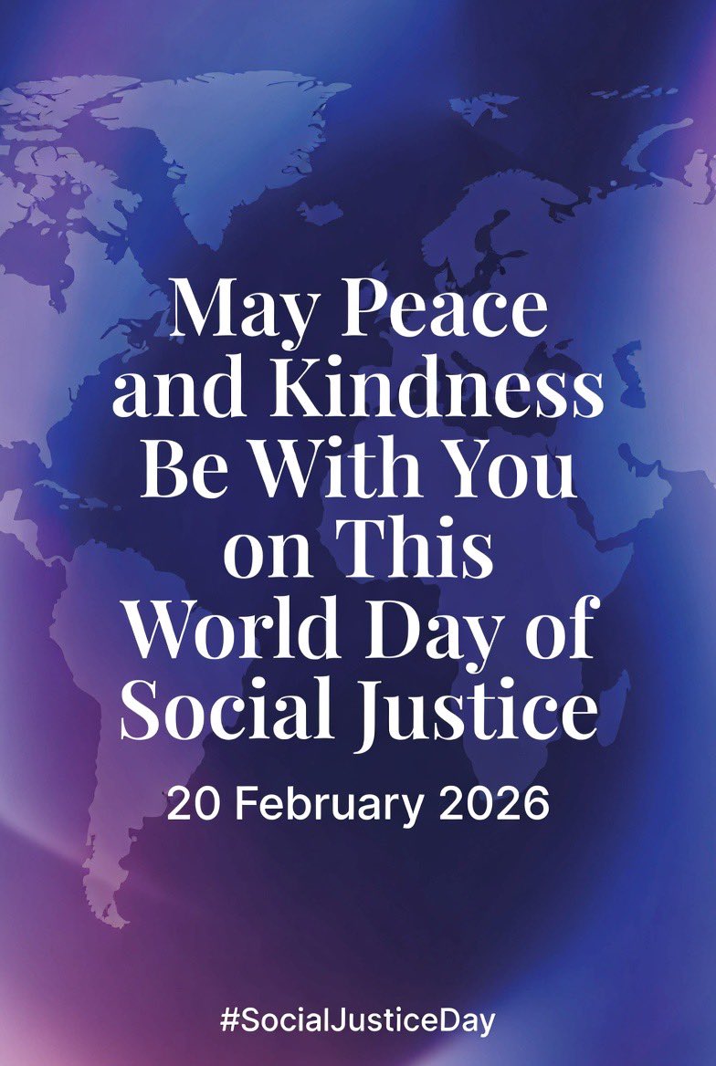 May kindness and  peace be with you on this World Day of Social Justice #SocialJusticeDay #SocialJustice #SocialJusticeLecture <a href="/CFSJ_MPlan/">Stellenbosch University Centre for Social Justice</a> <a href="/ThumaFoundation/">Thuli Madonsela Foundation</a>