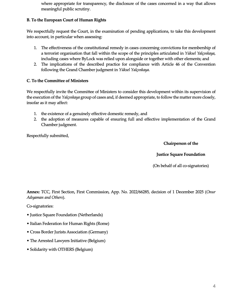 Stichting Justice Square tweet media