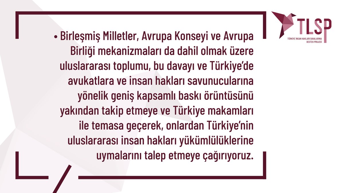 Turkey Litigation Support Project tweet media