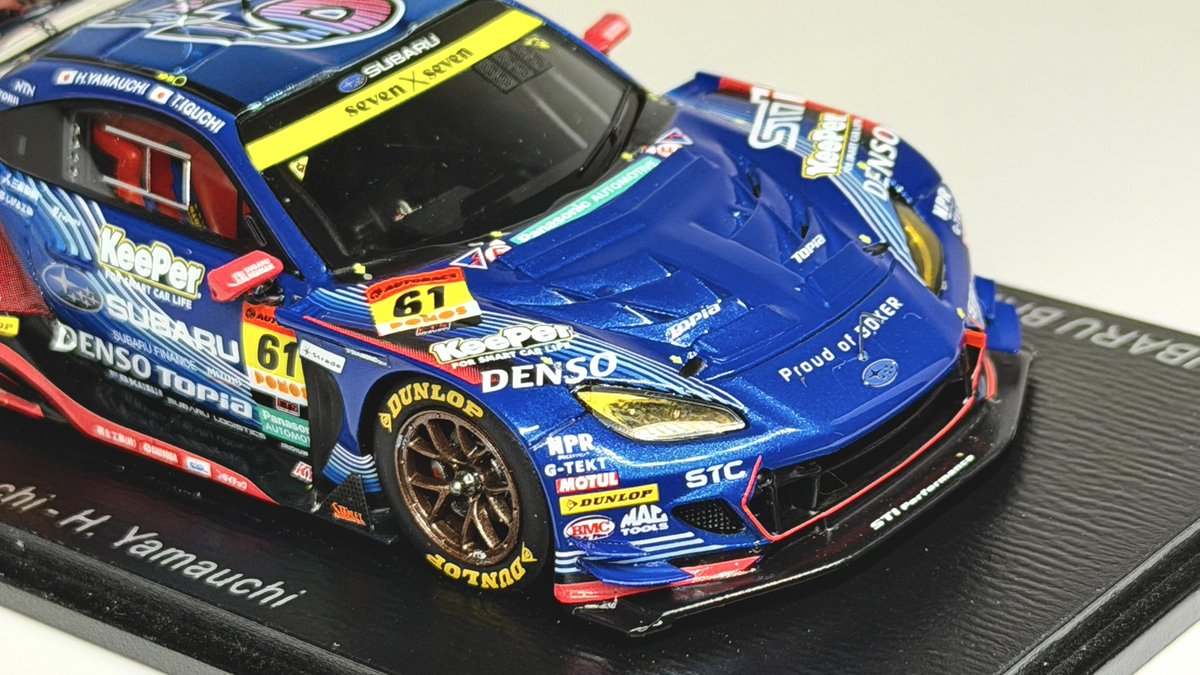 spark 1/43 Subaru BRZ R&D Sport #61 2025 Super GT GT300 -井口卓人
