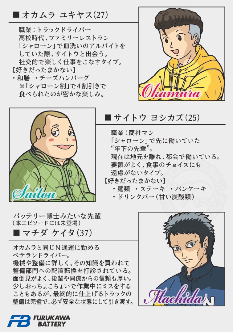 【キャラクター紹介】
今回のエピソードには登場しないジャックさん 