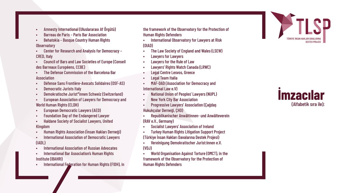 Turkey Litigation Support Project tweet media