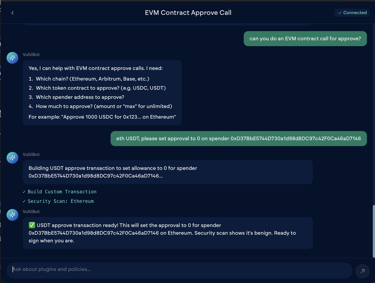 holy shit this thing is more powerful than I expected

imagine talking to contracts....

In your vaults

PR getting close to ready!!! $VULT