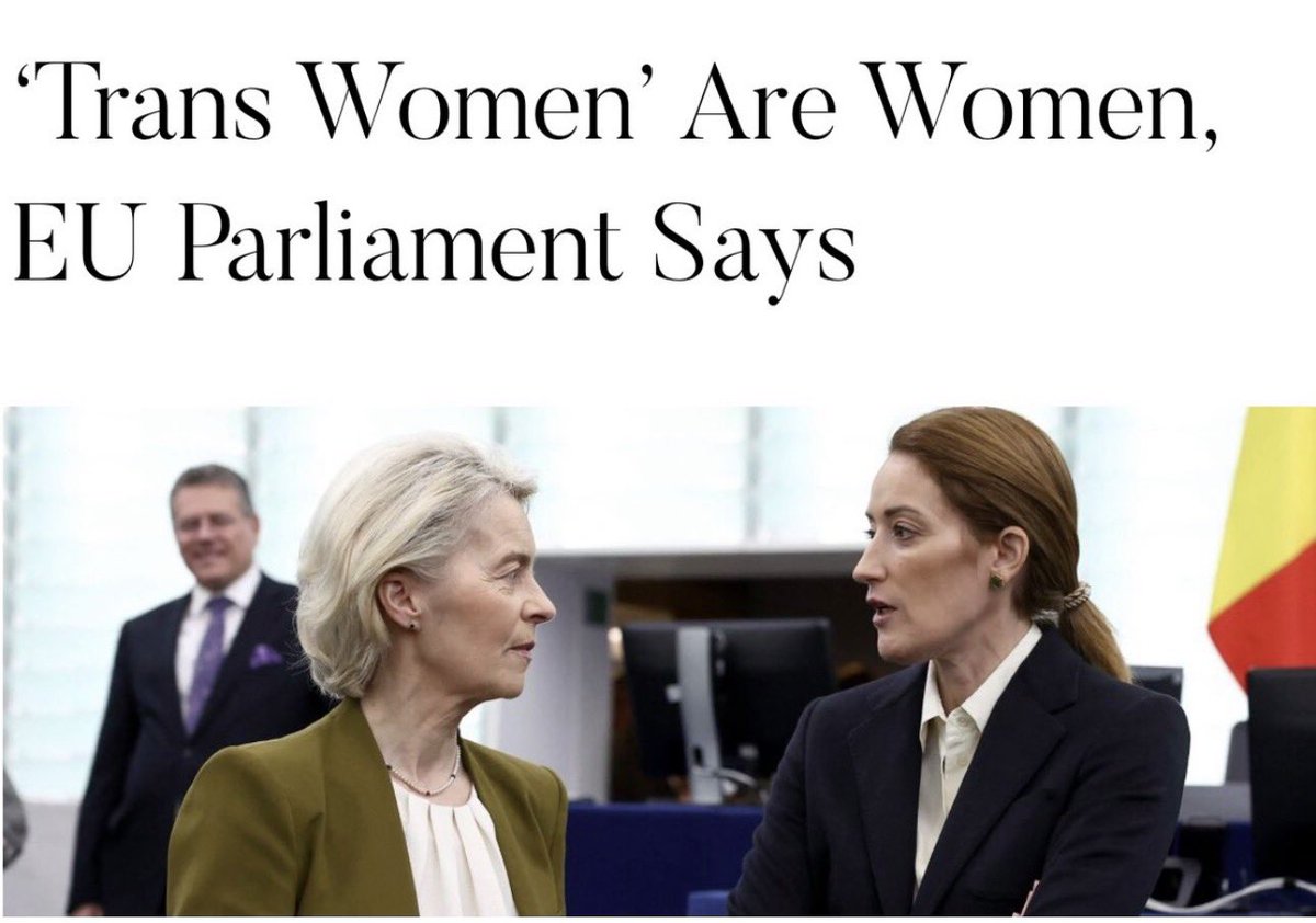 🫣 DÉGÉNÉRESCENCE ULTIME AU PARLEMENT EUROPÉEN : LES HOMMES PEUVENT « DONNER NAISSANCE » 

🇪🇺 Le Parlement européen vient de plonger dans l’absurde total : lors d’un vote récent, les députés ont rejeté un amendement simple et biologique affirmant que « seules les femmes