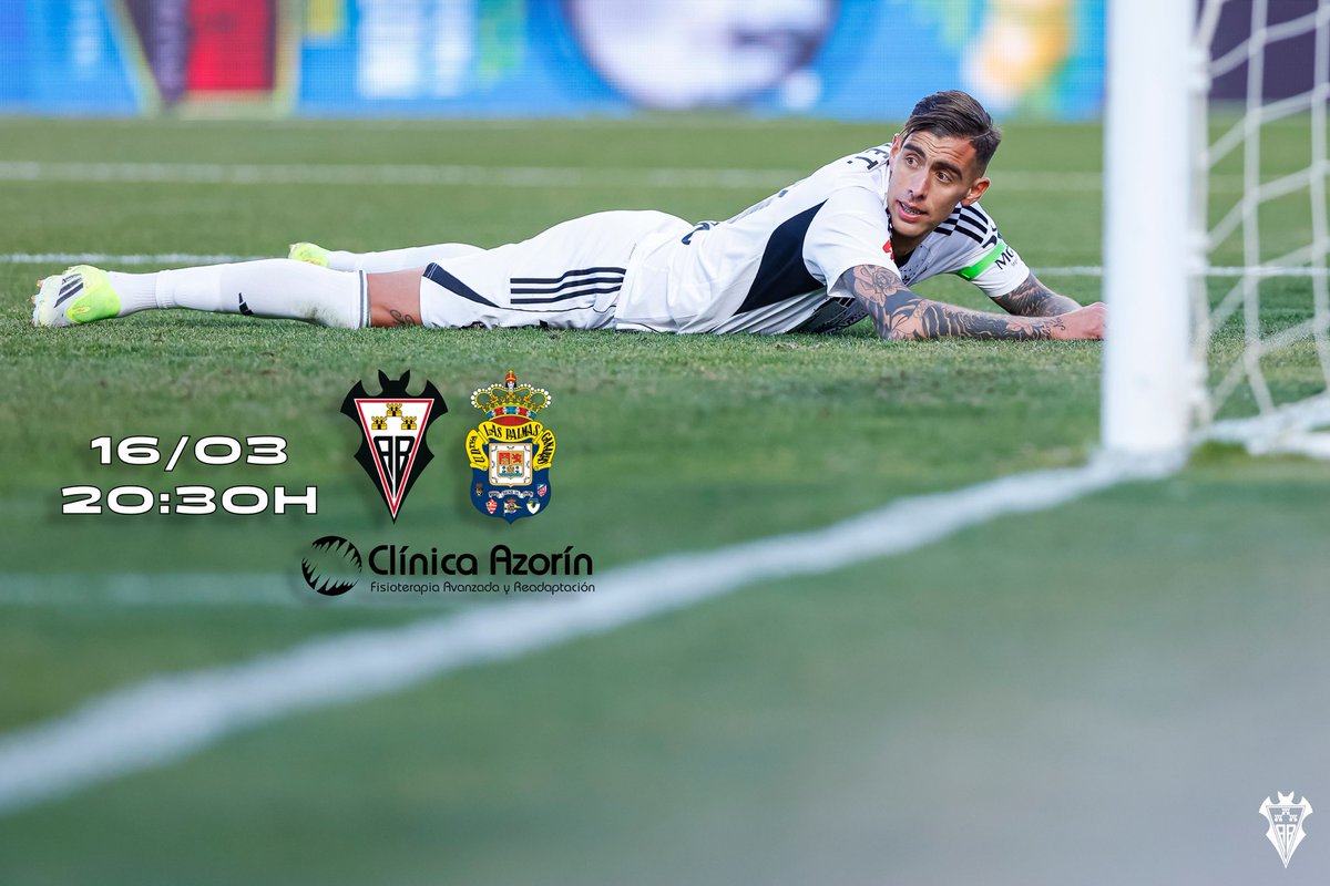 AlbaceteBPSAD's tweet photo. Nuevo horario confirmado👀

🗓️Lunes 16/03

🕣 20:30h

🏟️Estadio Carlos Belmonte

🆚 @UDLP_Oficial 

#AlbaceteBPLasPalmas https://t.co/Uze3F4o2o5