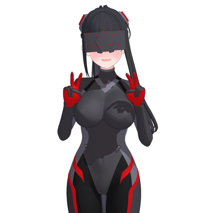 ボディスーツがもう少しの所まできました～🤗
HMDが洗脳装置にしか見えない件😋
こういうボディスーツをチクチク作っていくのも地味に楽しいですね～ 