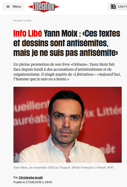 bkant's tweet photo. Wesley, je me demandais ce qu’il avait bien pu faire en 2010 et en 2014, il n’en dévoilait rien dans la courte vidéo partagée ici, hier soir. #poupettekenza #wesley #weevents #samzirah
Deux articles en ligne peuvent renseigner, l’un par Slate, l’autre par Voici. Il a environ 30 ans, devait avoir entre 15 et 20 ans, une adolescence à produire et à partager des contenus racistes et autres?
Je ne peux plus que penser à Yan Moix, ou encore à Nadine Morano; des décennies plus tard, le premier finissait réhabilité par BHL; la seconde, inénarrable sarkozyste des premiers rangs, s’exprimait sous immunité parlementaire, elle adore le couscous. Les sarkozystes… Brice Hortefeux finissait un moment condamné pour injure raciale suite à quoi François Fillon lui renouvelait de suite “son amitié et sa confiance”.
Le passé de Wesley ressurgissait en 2020. Et il est aujourd’hui celui qui pardonne, qui réhabilite Kenza pour ses sorties antisémites... ainsi que pour ses critiques de la communauté musulmane qu'elle formulait dans la foulée, vers ses 24 ans, en mai 2024, pour le million d’abonnés de son compte Instagram?
La DILCRAH avait signalé les propos de Kenza et plusieurs associations étaient montées au créneau contre elle. En théorie, un procès finira par suivre.