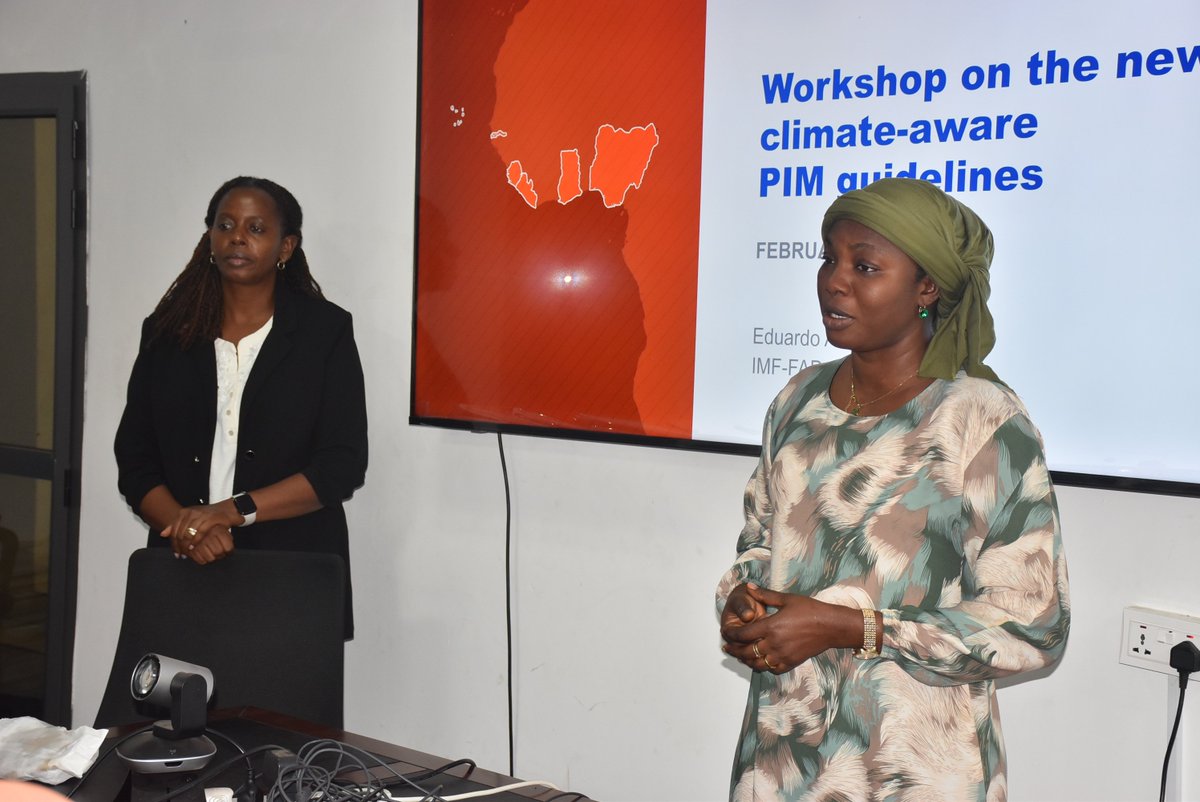 MofeaGambia's tweet photo. MoFEA, in partnership with IMF AFRITAC West 2, has concluded a 3-day training on the validated PIM Guidelines with Climate Considerations.

Participants are urged to cascade the knowledge to strengthen climate-responsive public investments. 🌍

#MoFEA #ClimateAction https://t.co/l0dclbXaaD