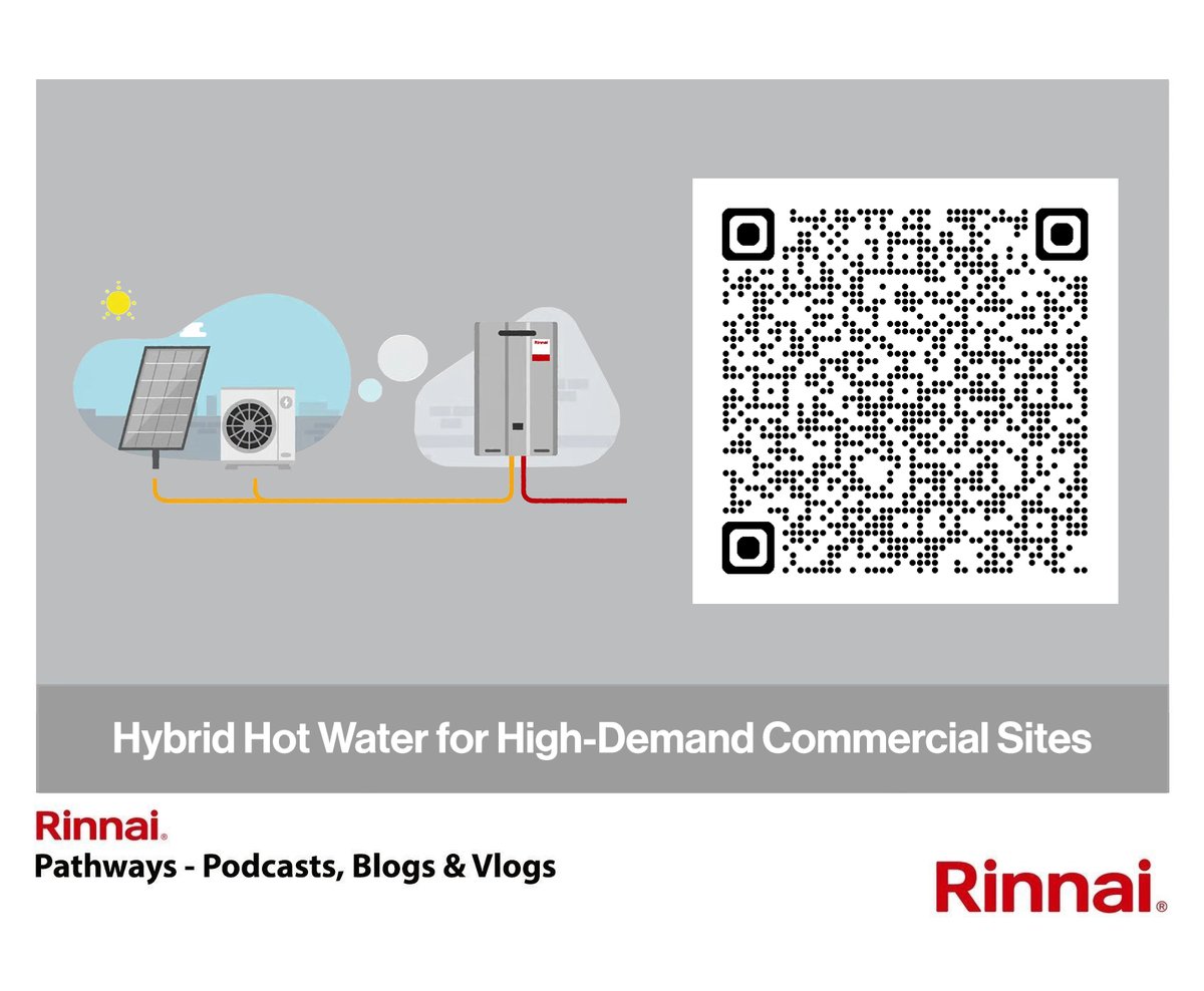 🆕 New Blog: Hybrid Hot Water for High-Demand Commercial Sites

🖊  This blog looks at hybrid hot water systems as a solution for commercial sites with high-demand for hot water, including why its a good choice, its sector-specific benefits, and its role in the pathway to full