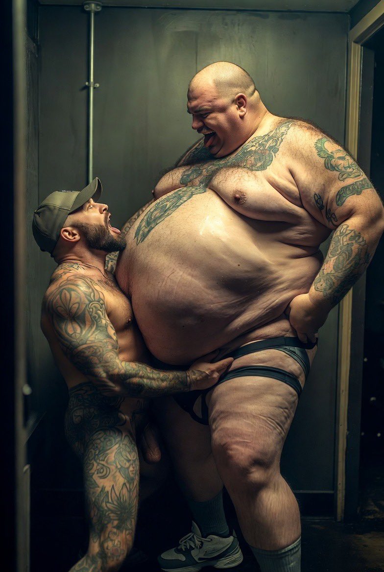 TheChubCave's tweet photo. Bear Pigs at Club

#getfat #chub #superchub #megachub #nsfw #maturelove #musclebear #bigisbeautiful #chubbychaser
#worship #fatishot #weightgain #gainer #grommr #bodypositive #beautifulfat https://t.co/zoWOGt9T5V