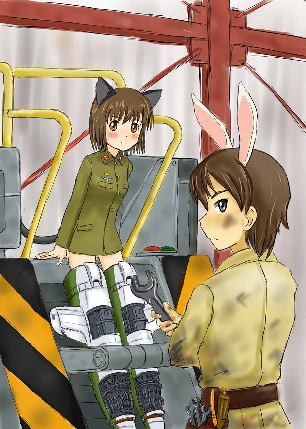 出したのが銃でも魔法でもなく。有線だったり整備兵だったり機上レーダーだったり洋上からの対空監視だったりする私が通りますよ?(三枚目イラスト 御城伸山氏)>RT 