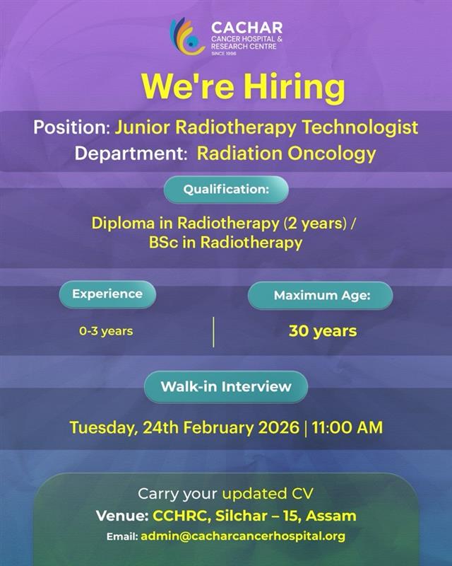 Cachar Cancer Hospital & Research Centre tweet media