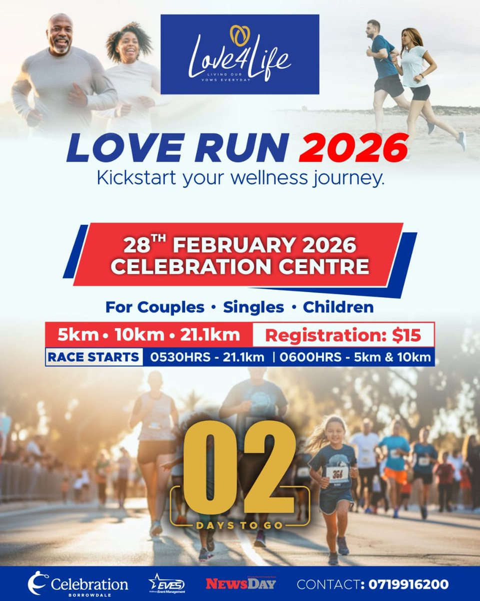 #SPONSORED
🔴Kick-start your wellness journey with the Love Run 2026 
🗓️: 28 February 2026 
📍Celebration Centre 
#registertoday