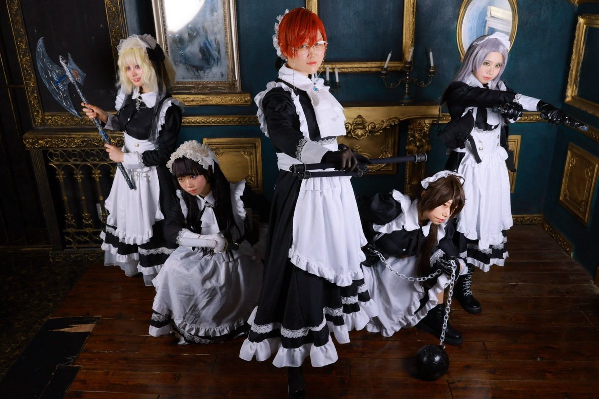 Cosplay♡創作

 ##0215戦うメイドさん併せりたーんず

金🩵<a href="/UU5chama/">ゆゆこ@🏷️お迎えご挨拶DMにて</a> 
黒💜mmrr
赤🤍<a href="/yaito_cos/">やいと@修羅場突入</a> 
茶❤️<a href="/snowslide5656/">おがみなだれ</a> 
銀💚<a href="/uru_06g/">うるか</a> 

thankyou📸：しょーさん(<a href="/syo0083/">しょーさん＠茶のみ💉💉💉</a> )
