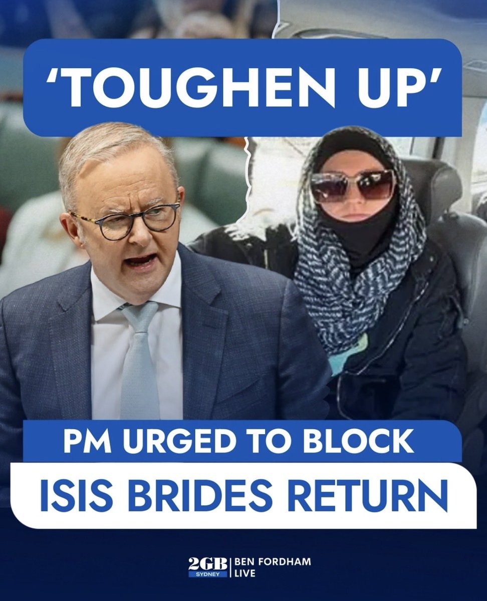 Limp wrist can’t ’toughen up’
He’ll deliberately bring these traitors back to Australia to appease the Muslims