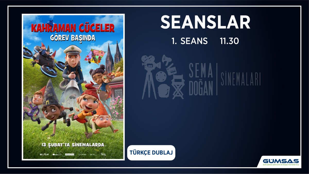 gumsas29's tweet photo. 📽️Bu hafta, Sema Doğan Sinemaları'nda sizleri bekliyor🍿
⏳20-26 Şubat
‼️ Sığınak
‼️ Sessiz Tepe: Dönüş
‼️ SüngerBob: Korsan Macerası
‼️ Kahraman Cüceler:Görev Başında https://t.co/aRdyMGRhGL