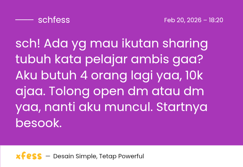 Schoolfess tweet media