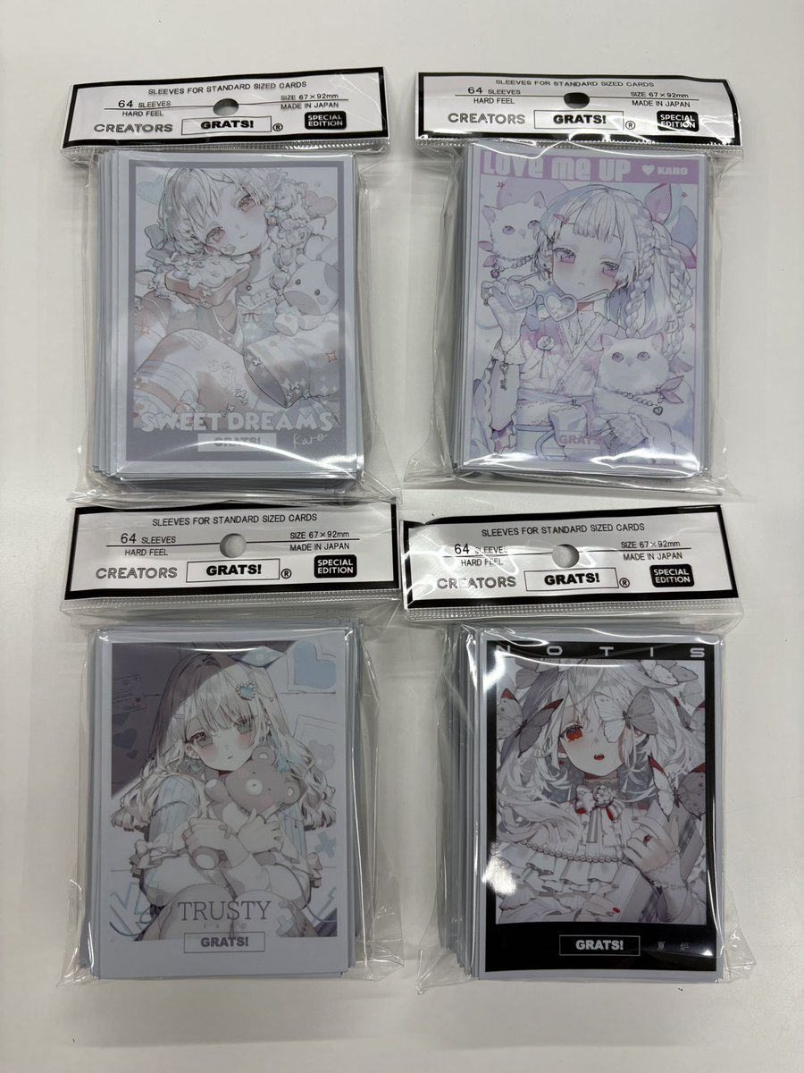 大須2号店】 GRATS!スリーブ(@GRATS_TCG ) 新作入荷しました！ 明日