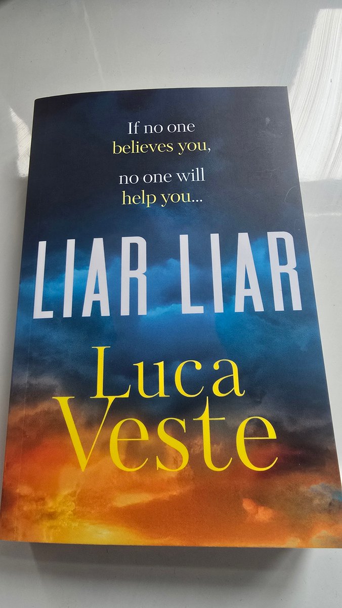 LucaVeste's tweet photo. Proof copies of Liar Liar have arrived and are going out to the world. Both exciting and nerve-wracking in equal measure...

😬😬 https://t.co/GRU7ZPtLAi
