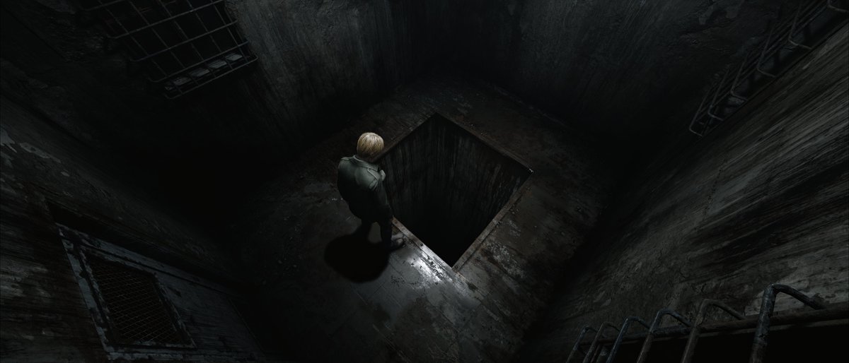 highkeydracula's tweet image. Looking back on it, Silent Hill 2 og had a level of grime and grit that was disgusting but gave it more character than the remake.